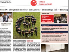 Zeitungsbericht Kreiszeitung Böblinger Bote